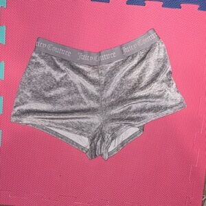 Juicy Couture Heather Gray Athletic Shorts